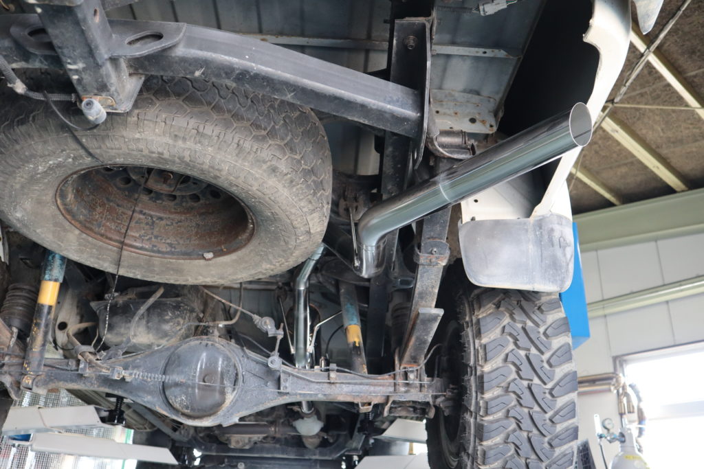 タンドラ・ワンオフマフラー製作