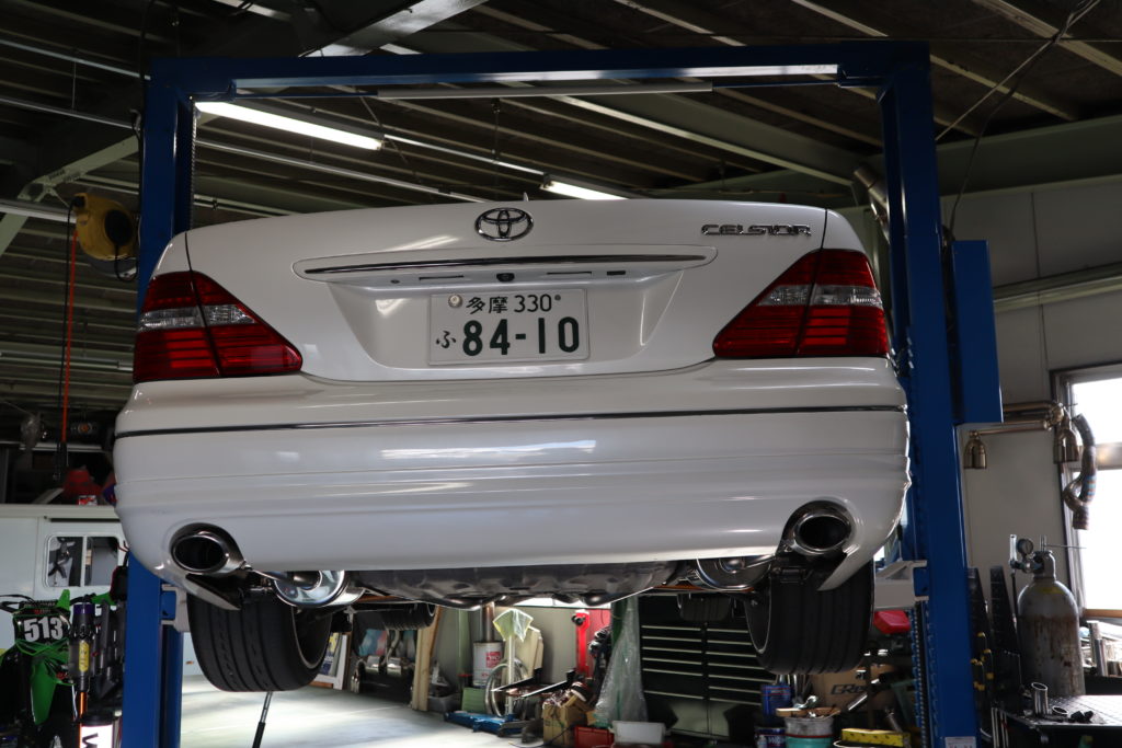 セルシオ30可変バルブマフラー製作