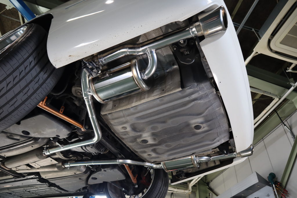 セルシオ30可変バルブマフラー製作