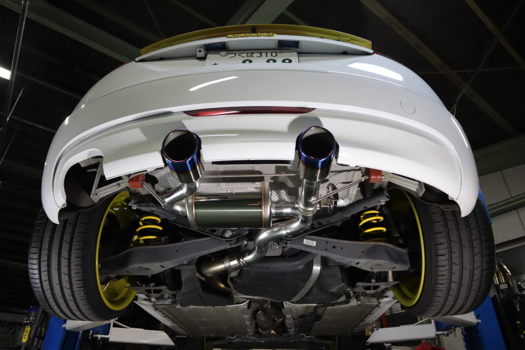 アウディ・TT可変バルブマフラー製作