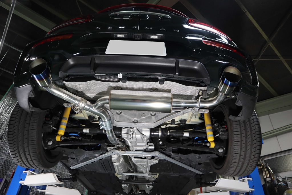 ミニクラブマン ジョン・クーパー・ワークス可変バルブマフラー製作