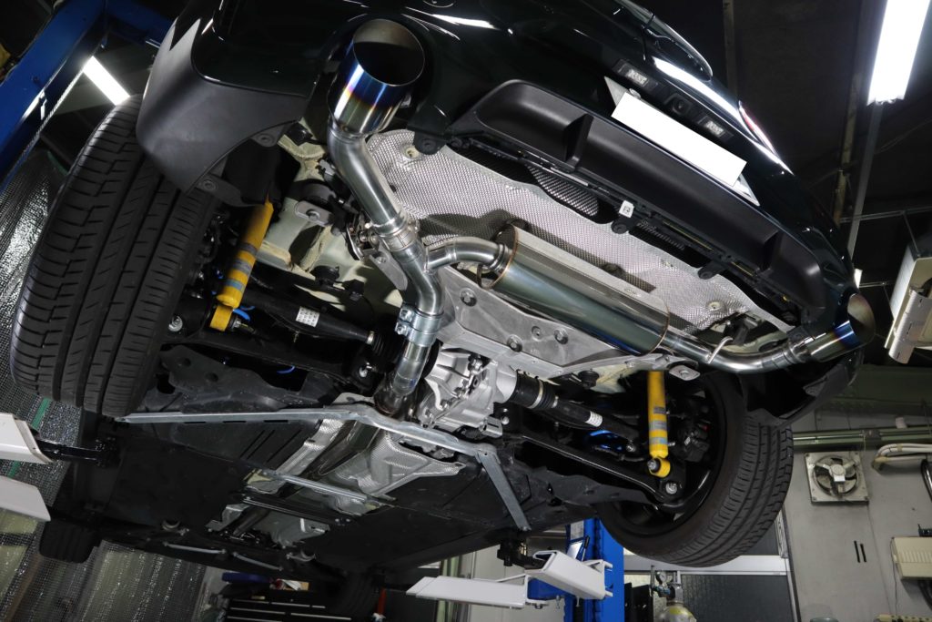 ミニクラブマン ジョン・クーパー・ワークス可変バルブマフラー製作