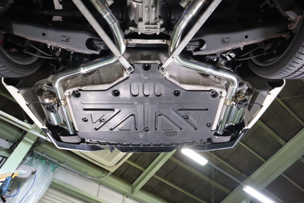 Sl400 R231可変バルブマフラー製作